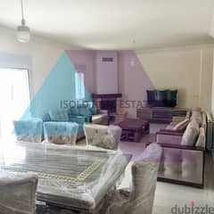 Brand New Furnished 250 m2 apartment+80m2 terrace for rent in Ajaltoun