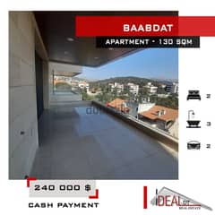 Apartment for sale in Baabdat 130 sqm ref#ag20180