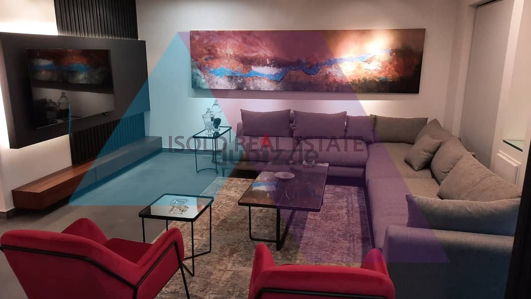 Luxurious decorated furnished 218 m2 apartment for rent in Dbayeh 1