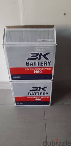 2 batteries for sale like new