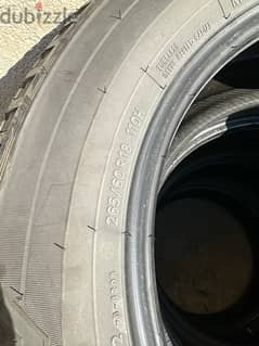 Tires 265/60R18 دواليب