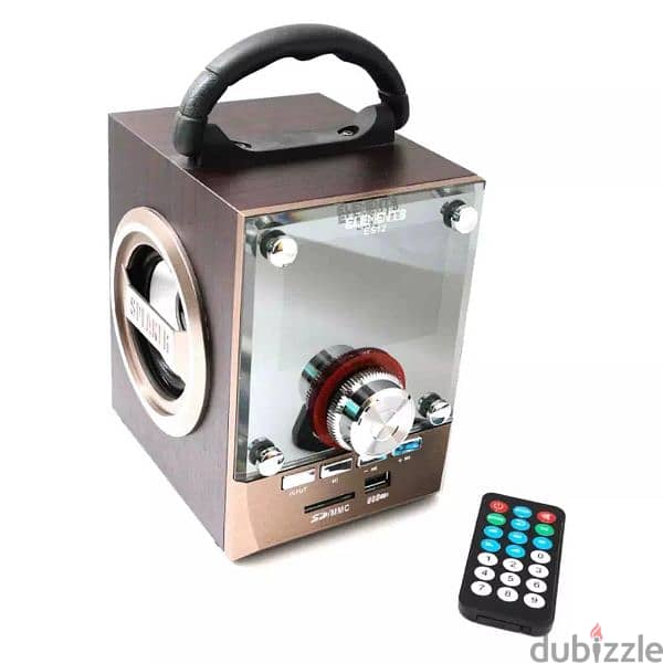 Elements Portable Rechargeable Radio Blutooth-MP3-USB Speaker 1