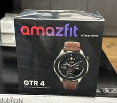 Amazfit GTR 4 leather brown 0