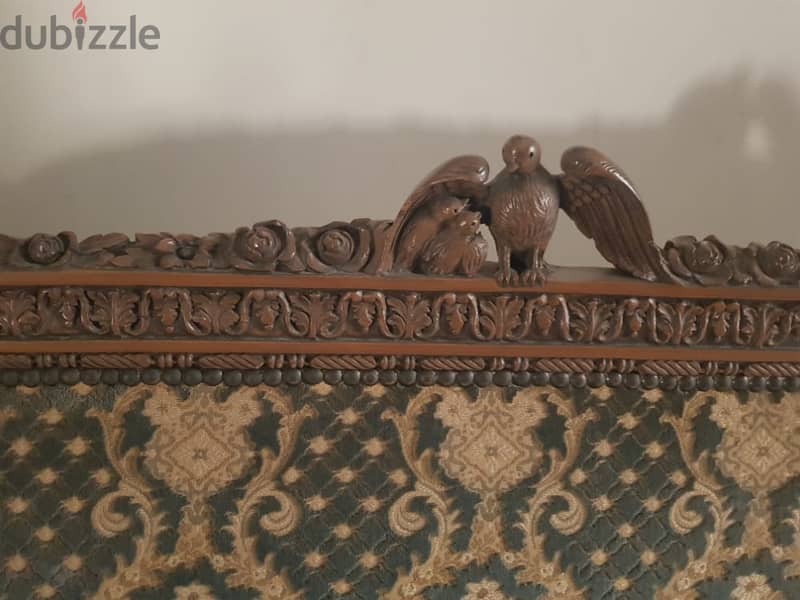 Difficult to replicate woodcrafted furniture 197طقم حفرمنمنم2 3