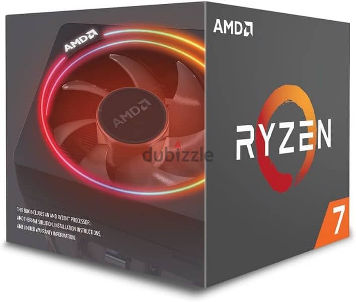 ryzen 7 2700x with cooler with box 1