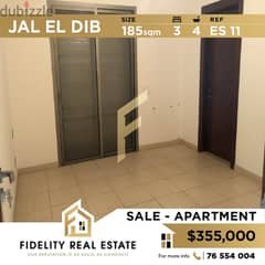 Apartment for sale in Jal el dib ES11