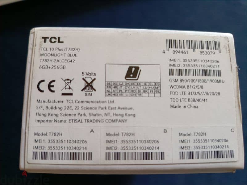 Mobile phone TCL 10 Plus 2