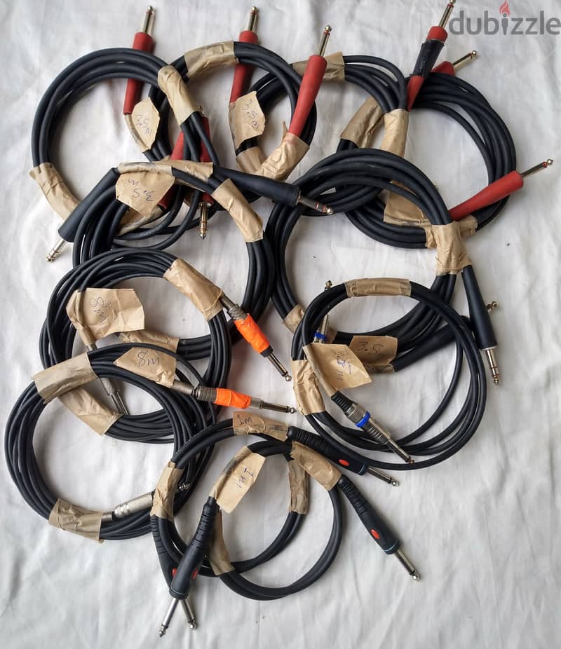 Audio Cables various lengths and brands - XLR, Snake Cables, Adapters 4