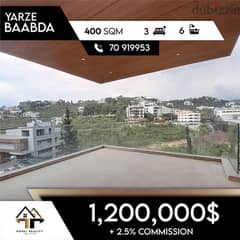 apartments in yarzeh for sale - شقق في اليرزة للبيع