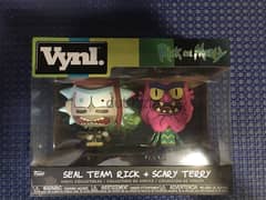 Rick and Morty: Seal Team Rick and Scary Terry    Fuko Vinyl Figure