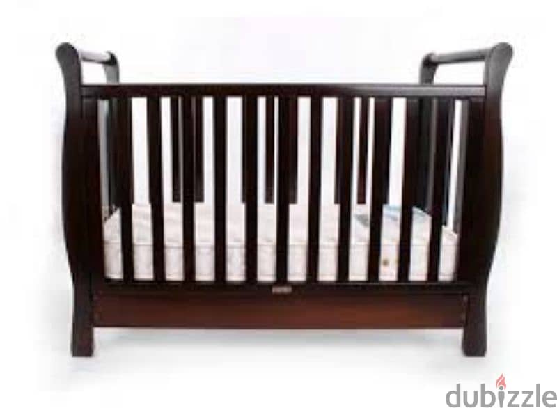 LoveNCare Miami Cot 3 In 1 (With drawer and beddings) - Like New 3