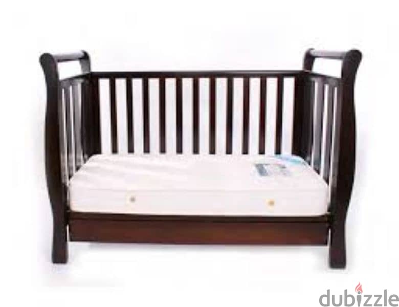 LoveNCare Miami Cot 3 In 1 (With drawer and beddings) - Like New 5