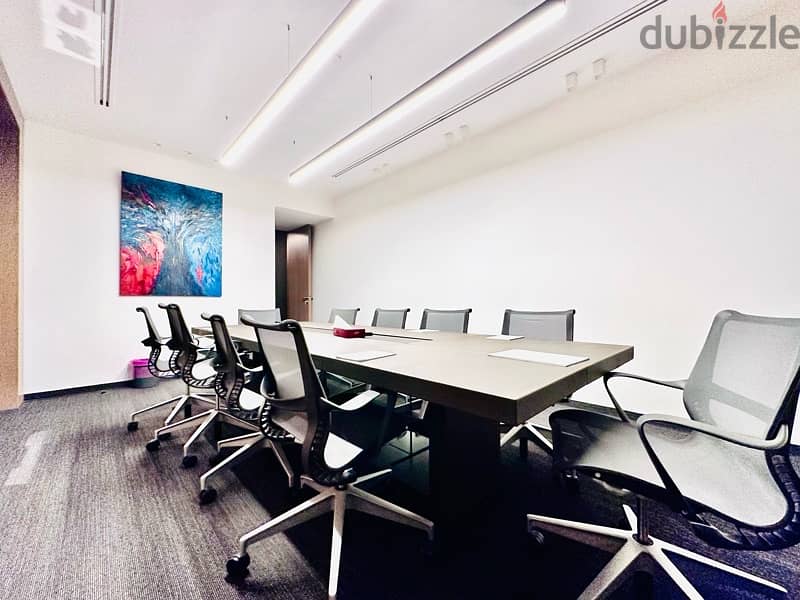 Luxury Furnished Office For Rent In Achrafieh | مكتب مفروش للايجار 1