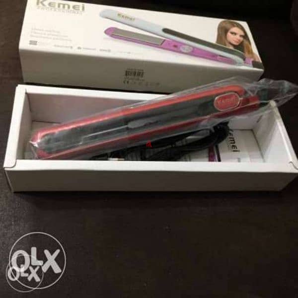 Hair straightener kemel in a box new 1