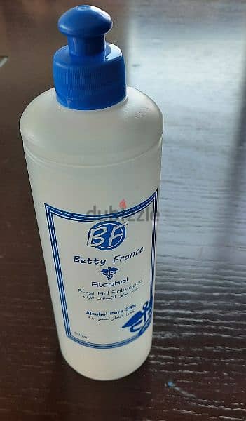 Betty France spirto 500ml medical 98% alcohol best quality and mark 3