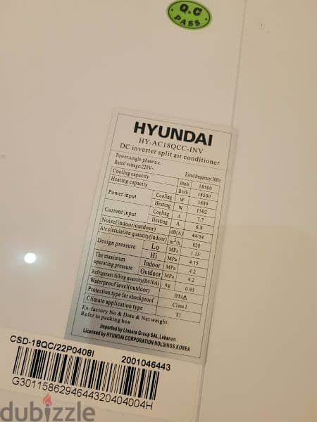 Hyundai Inverter AC 1