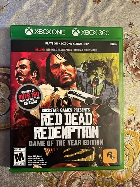 Red dead redemption 1 game of the year award 1