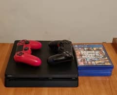Offer! Ps4 slim with free extra controller and 3 discs