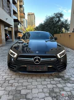 Mercedes CLS 53 AMG 4matic + 2020 dark gray on black