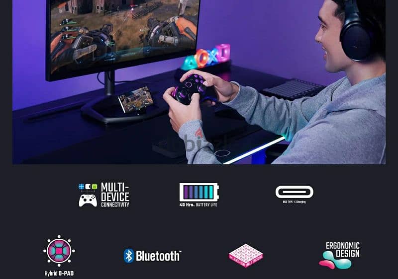 Cooler Master Storm Controller Wireless Gaming   Wireless, Bluetooth 4