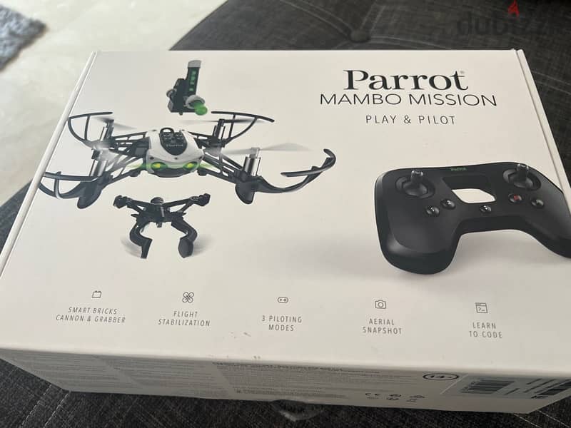 Parrot mambo mini drone with flypad and box 1