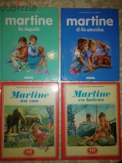 Martine story books french 4 for 10$ each for 3$ 0
