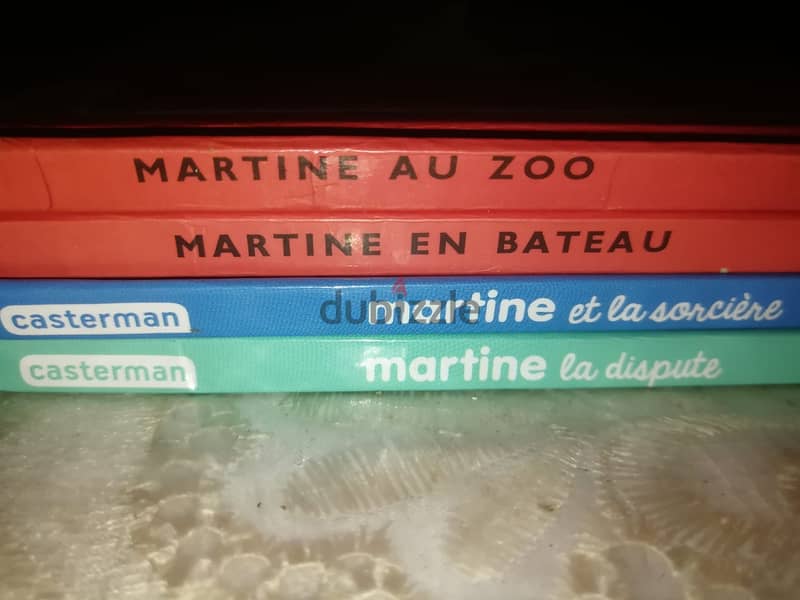 Martine story books french 9 for 25$ /each for 3.5$ 2