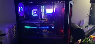 GAMING PC 4070ti WITH KEYBOARD MOUSE AND MOUSEPAD ALL HYPERX 0