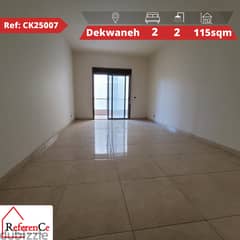 Prime location in dekwaneh شقة للبيع في الدكوانة 0