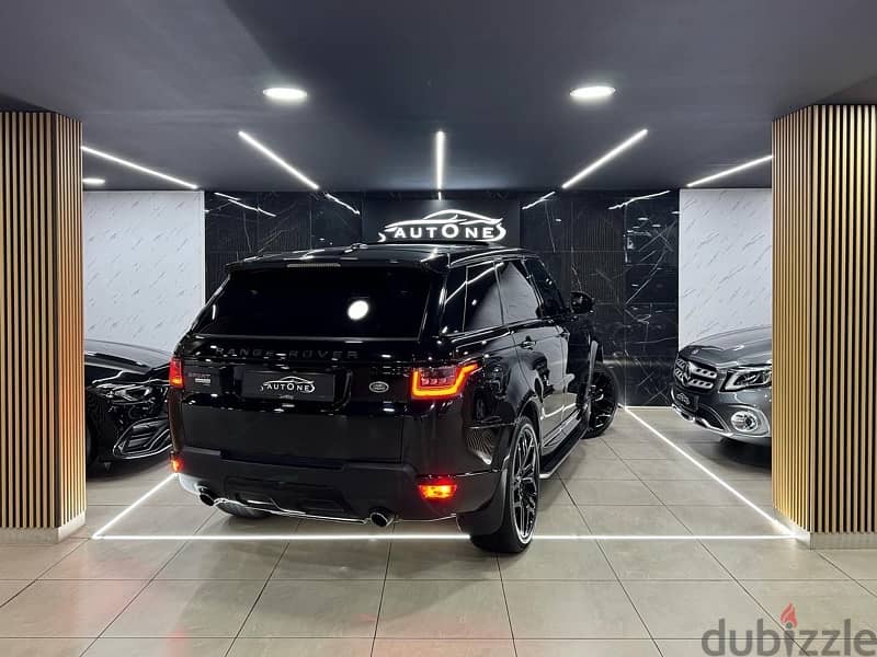 Range Rover Sport V8 Supercharged 2015 Santorini black on black 3