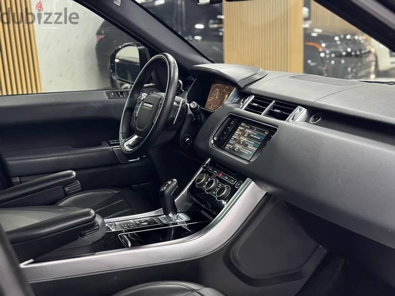 Range Rover Sport V8 Supercharged 2015 Santorini black on black 6