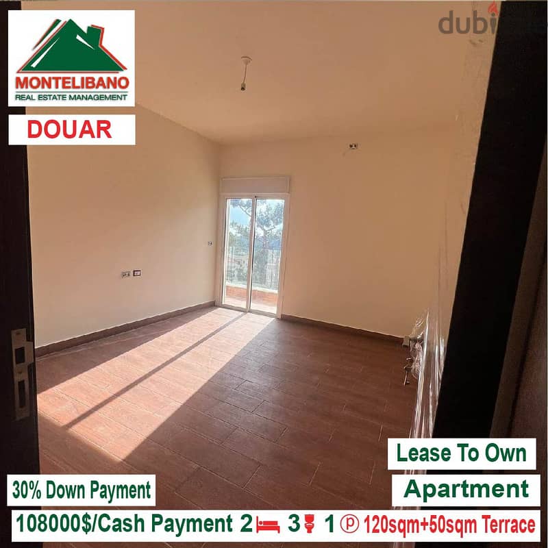 108000$!! Lease to Own Apartment for sale located in Douar 1