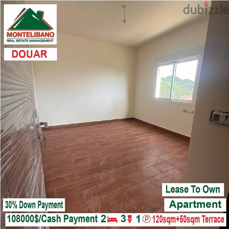 108000$!! Lease to Own Apartment for sale located in Douar 2