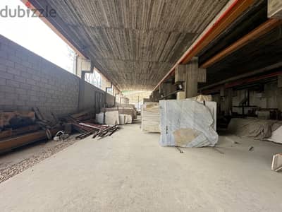 Warehouse for rent in Nahr El Mott مستودع للإيجارفي نهر الموت