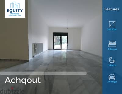 Achkout | Top Catch | Terrace | 300 SQM | 80,000$ | #EA306107