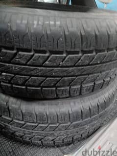 4 good year tyres 255 65 R17