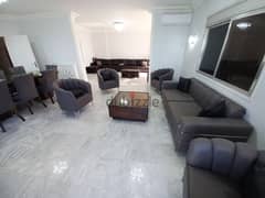 Sea view furnished apartment for sale in Naqqacheشقة مفروشة مطلة