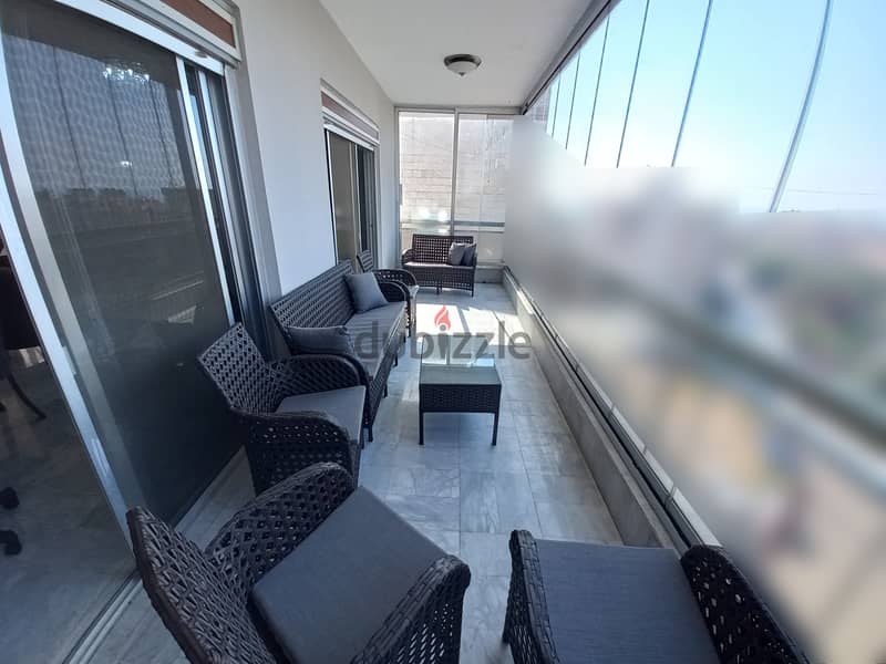 Sea view furnished apartment for sale in Naqqacheشقة مفروشة مطلة 2