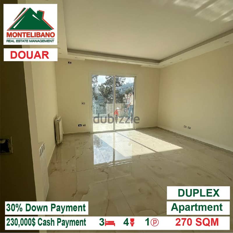 230000$!! Duplex Apartment for sale located in Douar 2