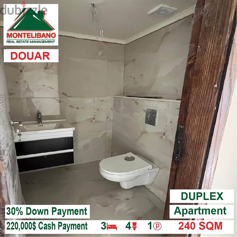 220,000$!! Duplex Apartment for sale located in Douar 4