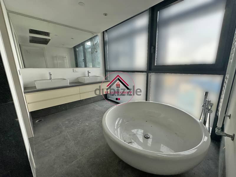Private Terrace ! Full Sea View Wonderful Duplex for Sale in Saifi 9
