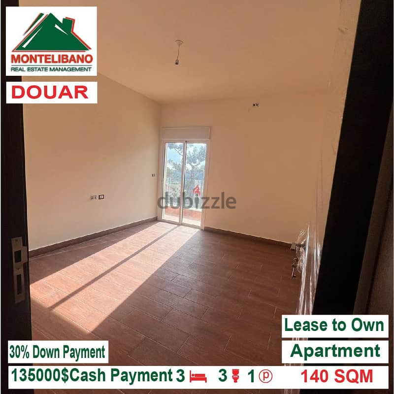 135000$!! Lease to Own Apartment for sale located in Douar 2
