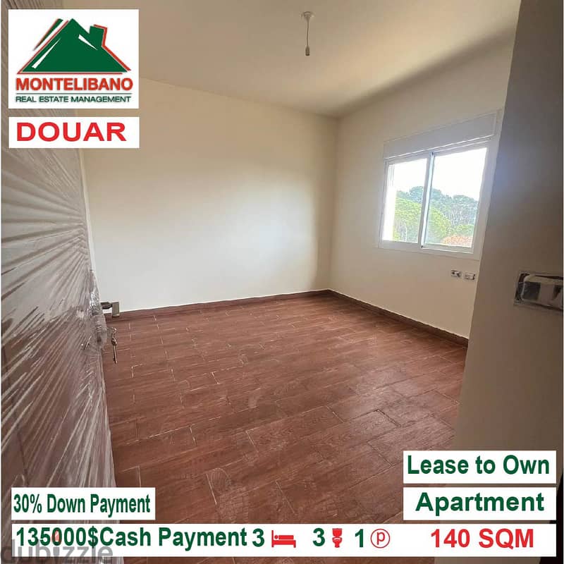 135000$!! Lease to Own Apartment for sale located in Douar 3