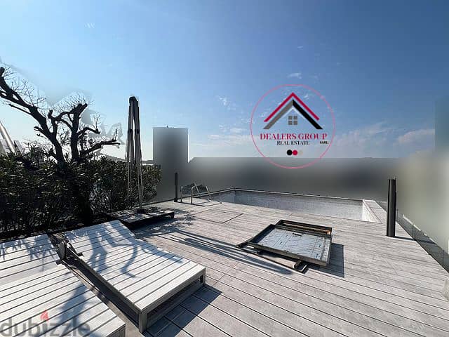 Private Pool+Terrace! Rare Penthouse for sale in The HeartOf Achrafieh 3