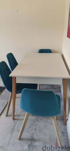table and 4 chairs from BHV