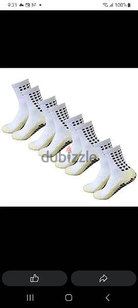كلسات فوتبول كرة قدم موجود عدة مودلات  وعدة اسعار shosette grip socks 2