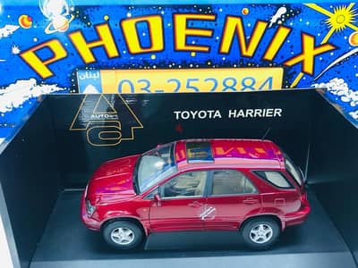 1/18 diecast Autoart Full Opening Toyota Harrier 4X4