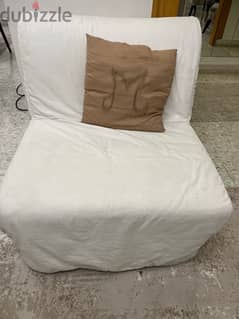 single white sofa-bed for sale!!!
