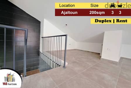 Ajaltoun 200m2 | Duplex | Rent | Luxury | High End | DA |