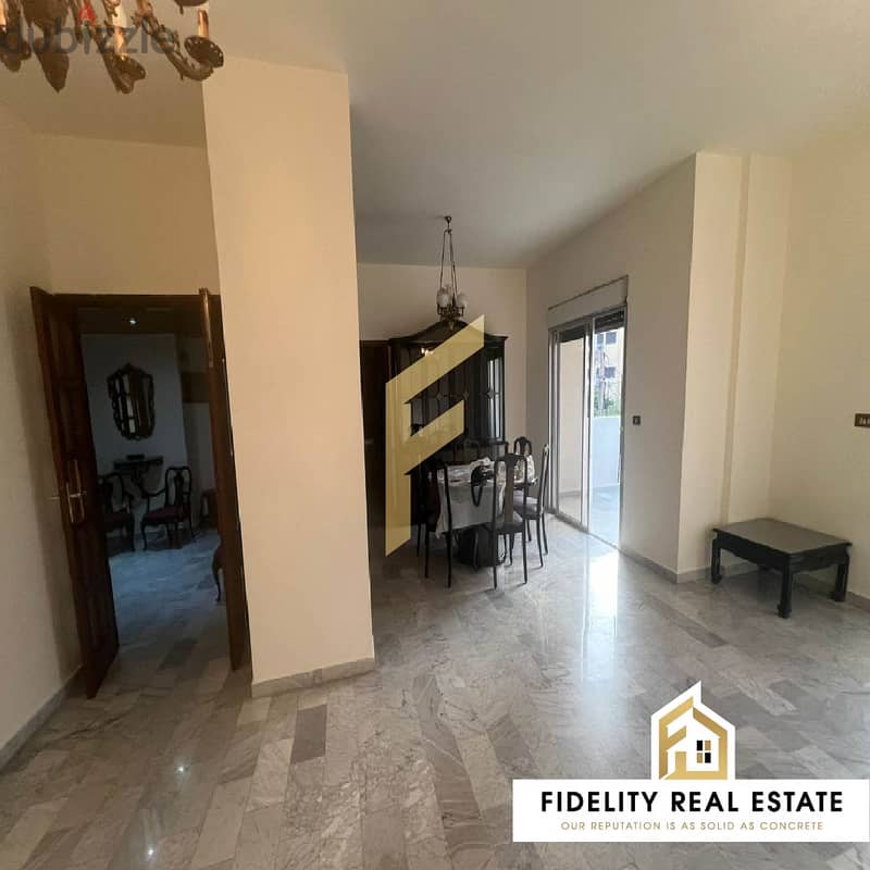 Semi furnished apartment for rent in Zouk MOSBEH RB19 4